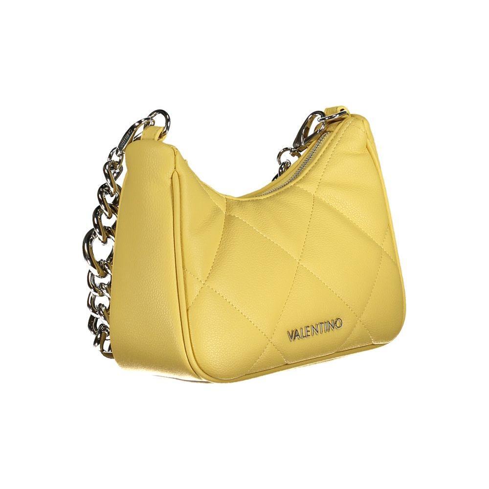 Mario Valentino Yellow Polyethylene Handbag VA-24295