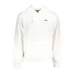 Fila Chic White Cotton Blend Hooded Sweater FI-25811-M