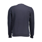 Napapijri Blue Cotton Men Sweater NA-11824-XXL