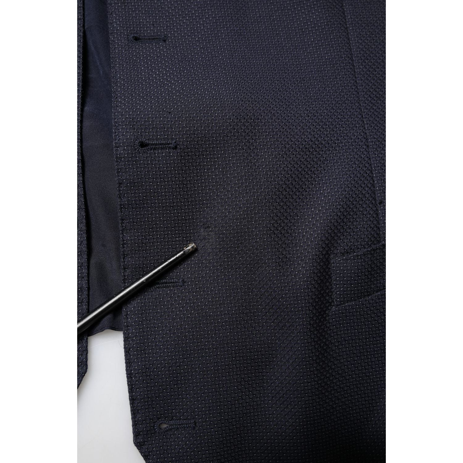 Dolce & Gabbana Black Wool Waistcoat Dress Formal Vest