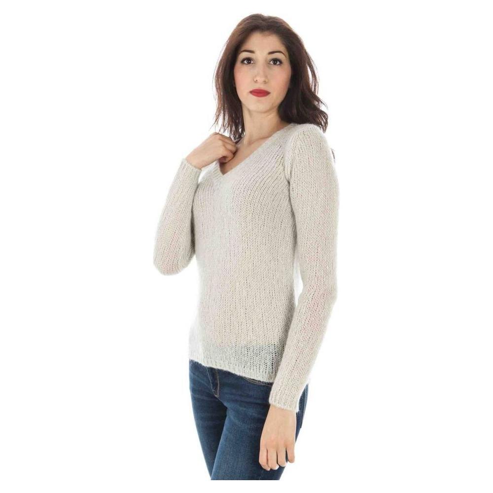 Fred Perry White Wool Sweater FR-2380-S