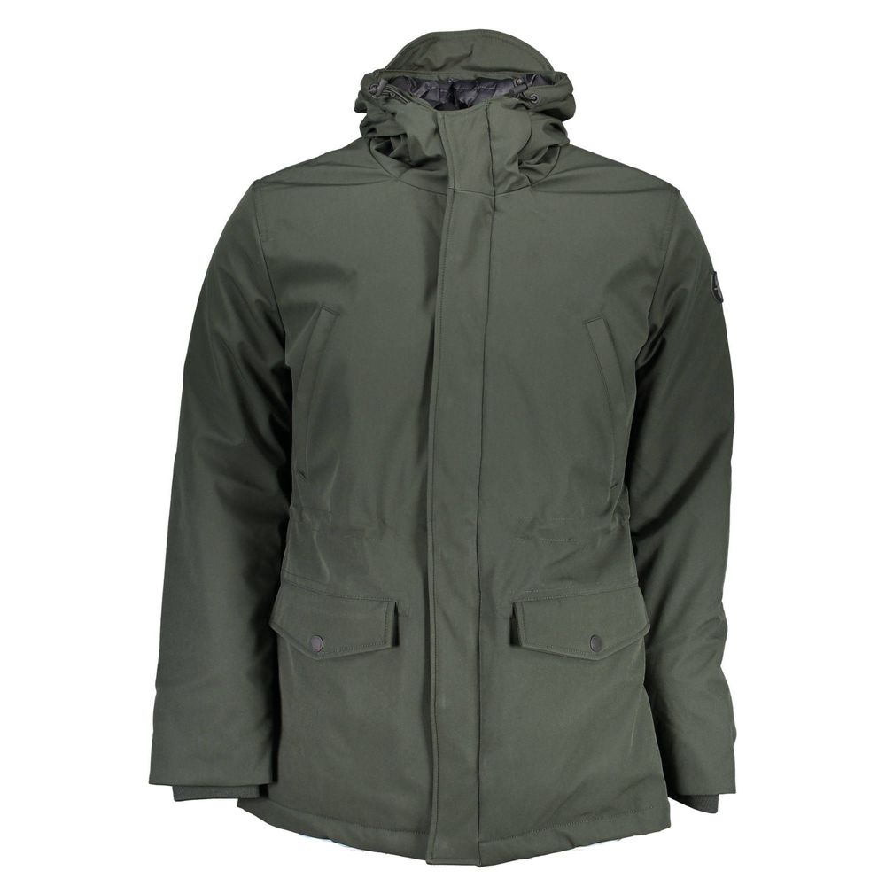 U.S. POLO ASSN. Green Polyester Men Jacket
