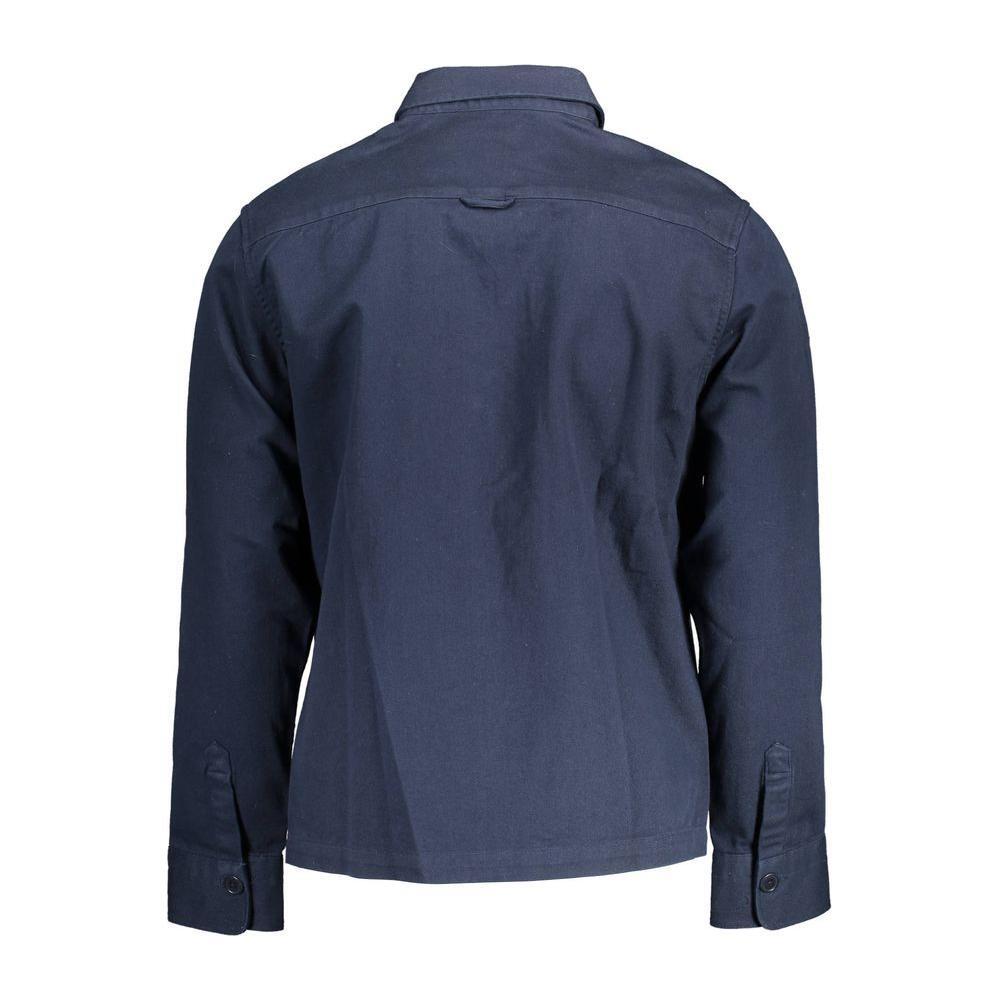 Gant Blue Cotton Men Shirt GA-5273-S