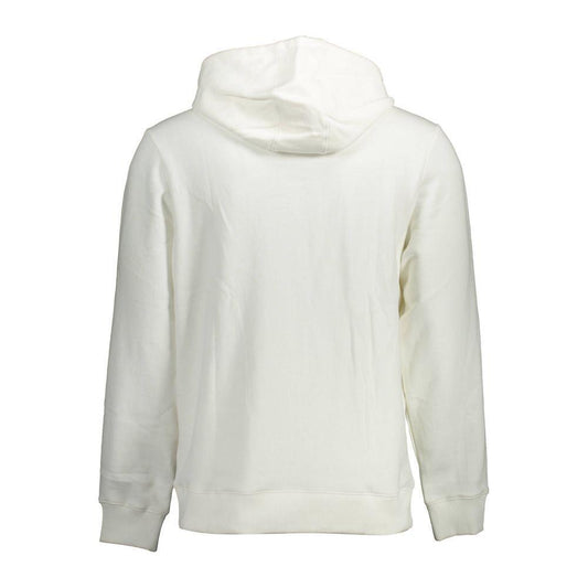 Guess Jeans White Cotton Men Sweater GU-10942-XXL
