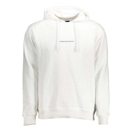 North Sails White Cotton Men Sweater NO-12523-XXL