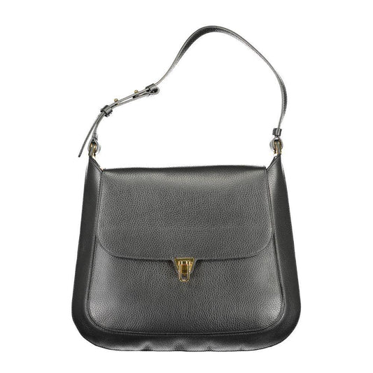 Coccinelle Black Leather Women Handbag CO-15745-FBB-409