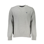 North Sails Gray Cotton Sweater NO-27287-XXL