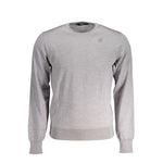 K-WAY Gray Wool Sweater KW-30574-3XL
