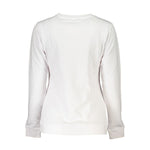 Cavalli Class White Cotton Sweater CA-26780-XXL