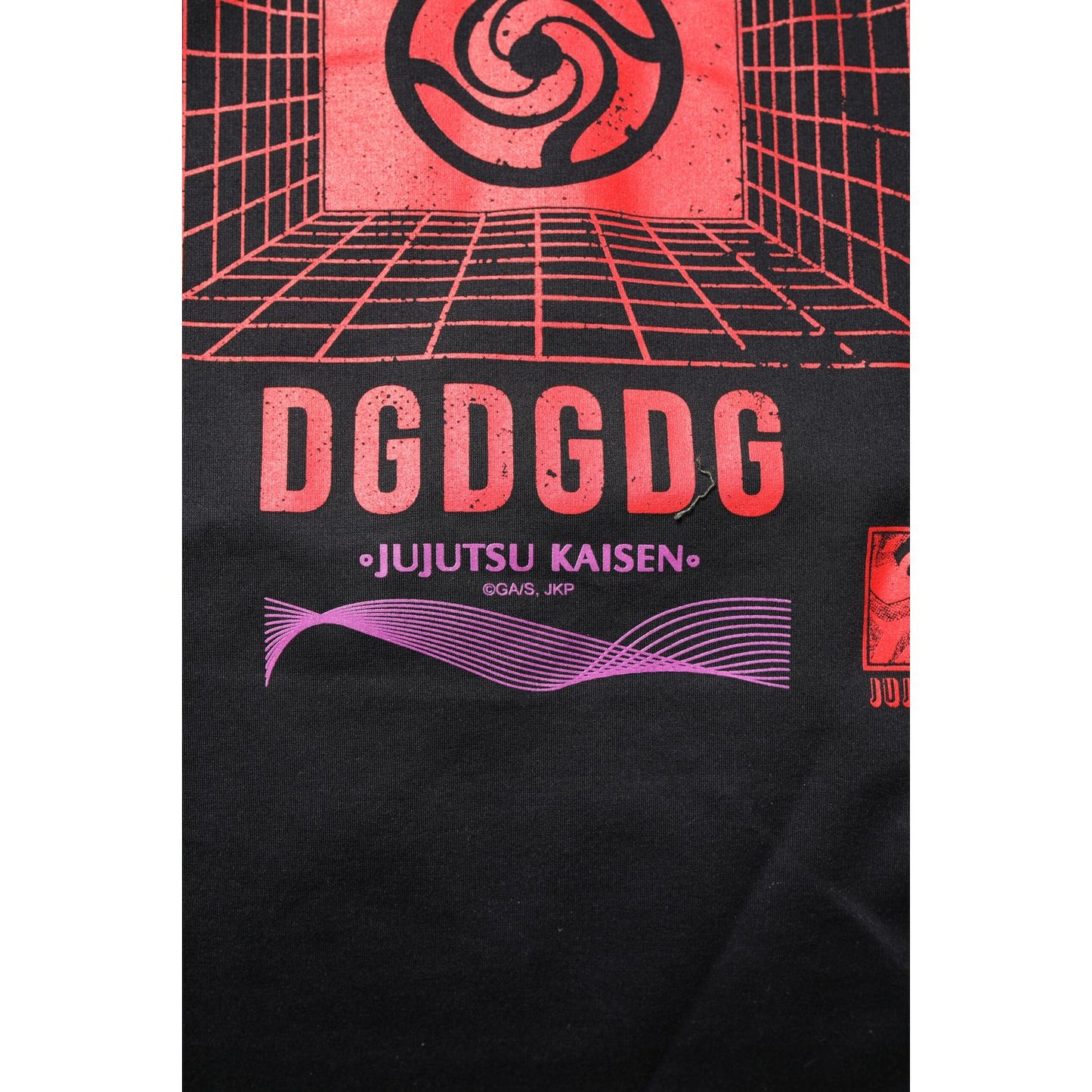 Dolce & Gabbana Black Cotton Graphic Print Crew Neck T-shirt