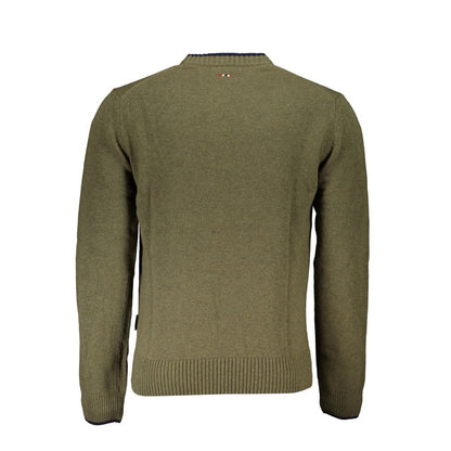 Napapijri Green Fabric Sweater