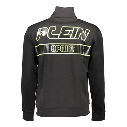 Plein Sport Black Cotton Sweatshirt