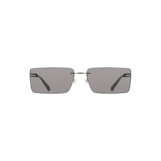 Calvin Klein Black Metal Women Sunglass
