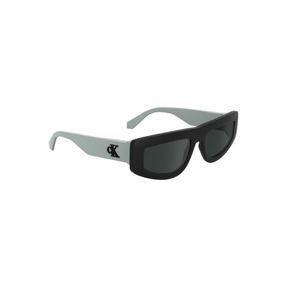 Calvin Klein Black Bio Based Fabric Sunglass