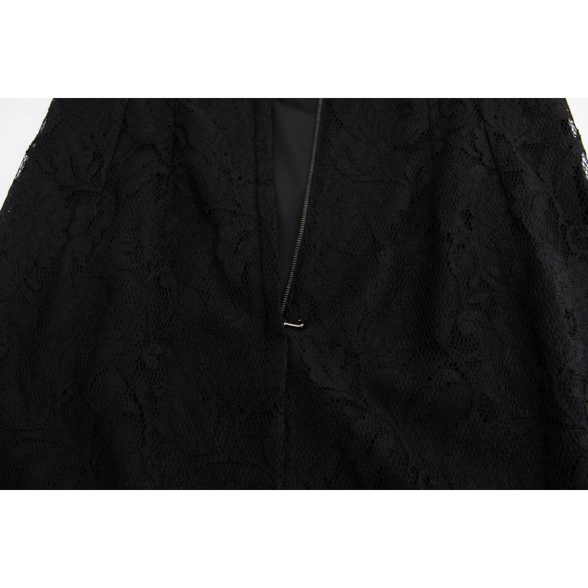 Dolce & Gabbana Black Floral Lace Long Ball Maxi Dress NOC10096-1