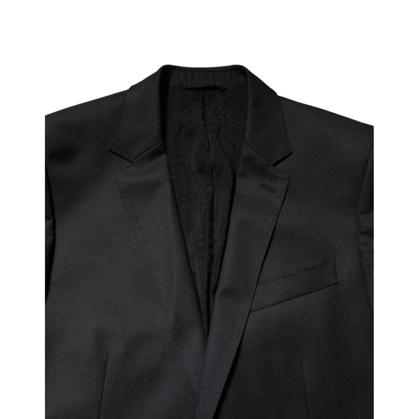 Dolce & Gabbana Dark Gray MARTINI 2 Pc Single Breasted Suit
