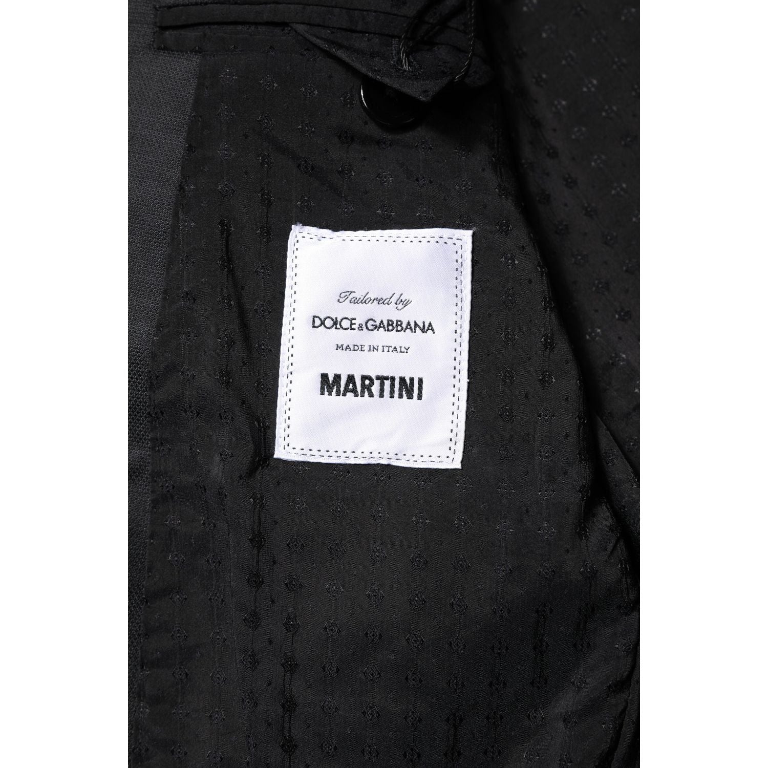 Dolce & Gabbana Dark Gray MARTINI 2 Pc Single Breasted Suit