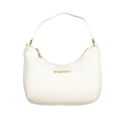 Mario Valentino White Polyethylene Women Handbag with adjustable strap