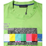 Dolce & Gabbana Green Graphic Printed Round Neck T-shirt TSH90626-48