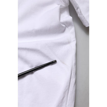 Dolce & Gabbana White DG Logo Print Short Sleeve T-shirt