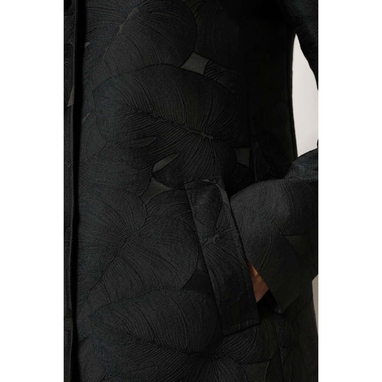 Dolce & Gabbana Black Single Breasted Trench Coat Jacket