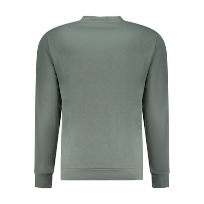 Napapijri Green Cotton Men Sweater