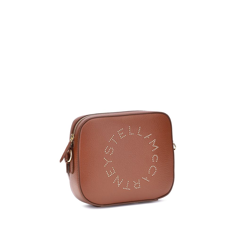 Stella McCartney Brown Other Fibres Shoulder Bag