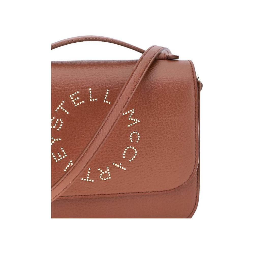 Stella McCartney Logo Flap Bag Eco Embossed Grainy Alter ST7B0140WP05632215BB