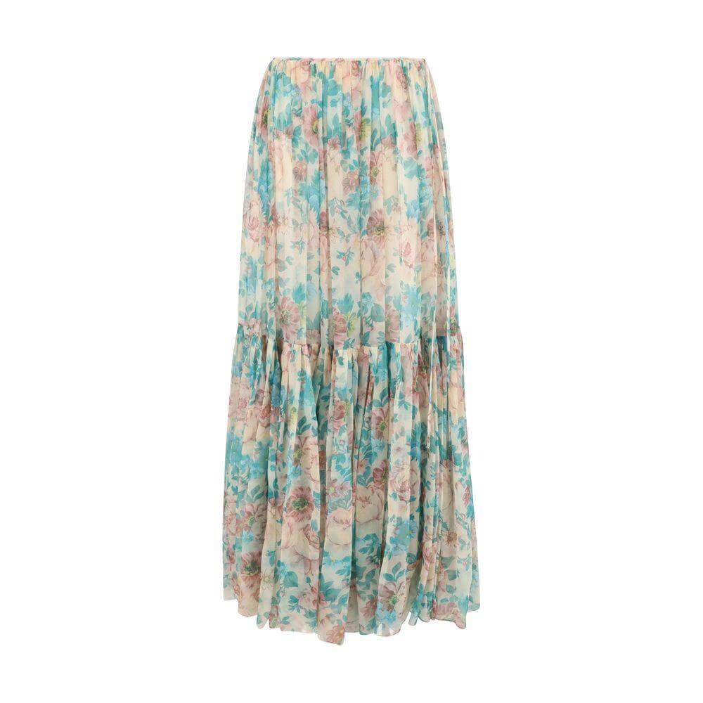Chloé Long floral Skirt CH-CH25UJU1046524T-IT40 | M