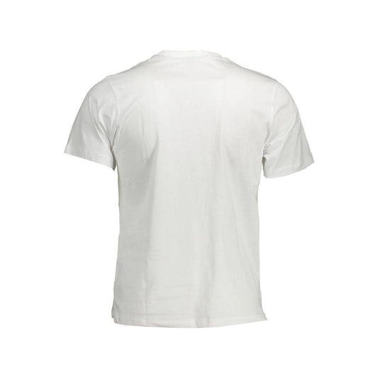 North Sails White Cotton Men T-Shirt NO-10766-XL