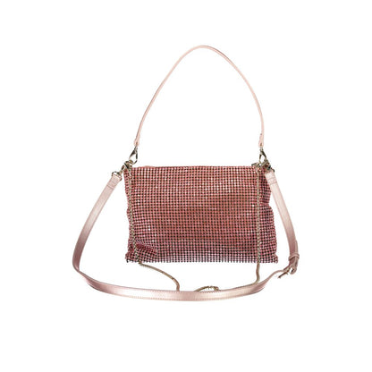 Mario Valentino Pink Polyester Handbag