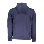 North Sails Blue Cotton Men Sweater NO-23374-S