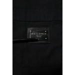 Dolce & Gabbana Black Cotton Short Sleeve Buttoned Casual Shirt TSH90706-41