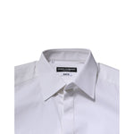 Dolce & Gabbana White MARTINI Long Sleeves Dress Formal Shirt TSH906709-38