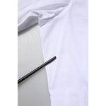 Dolce & Gabbana White Cotton Long Sleeves GOLD Formal Shirt TSH906712-43