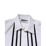 Dolce & Gabbana White GOLD Long Sleeves Dress Formal Shirt TSH906714-40