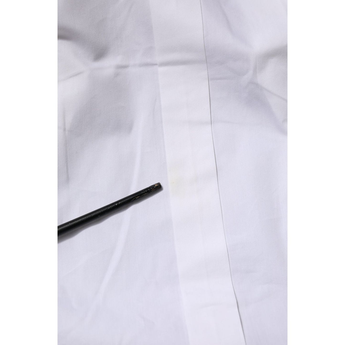 Dolce & Gabbana White GOLD Long Sleeves Dress Formal Shirt TSH906714-40