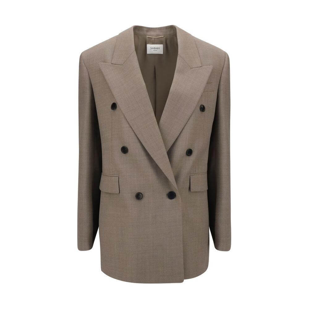Saint Laurent Wool Blazer SA-821942Y1I251506-IT36 | XS