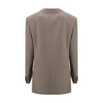 Saint Laurent Wool Blazer SA-821942Y1I251506-IT36 | XS