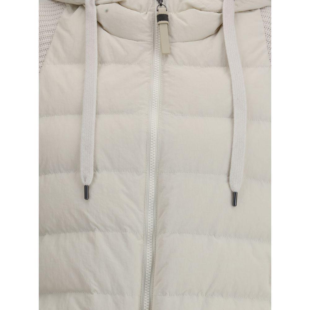 Brunello Cucinelli Wool sleeved Down Jacket BR-MD5997699PC1709-IT44 | L