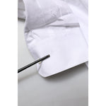 Dolce & Gabbana White GOLD Bib Poplin Dress Men Formal Shirt TSH906803-43