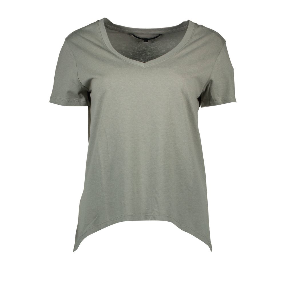 Silvian Heach Green Cotton T-Shirt