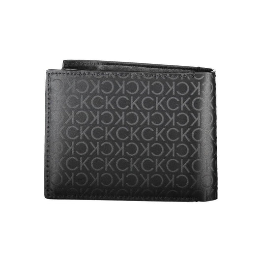 Calvin Klein Black Polyester Men Wallet CA-22070