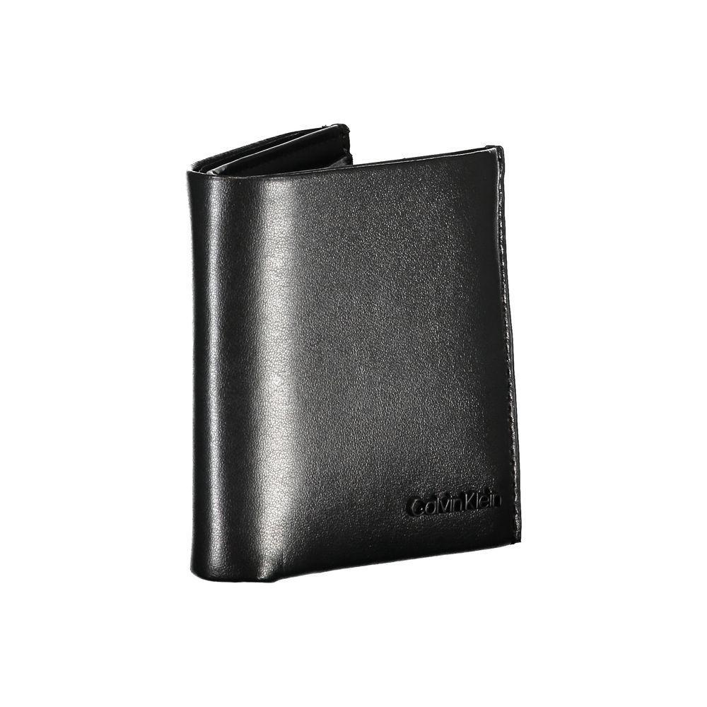 Calvin Klein Sleek Black Leather RFID Wallet CA-26008