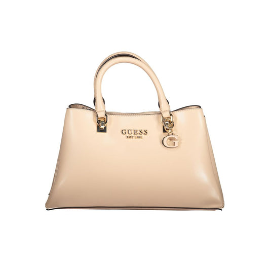 Guess Jeans Beige Polyethylene Handbag GU-30199