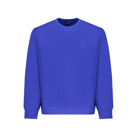 Harmont & Blaine Blue Cotton Sweater HA-31577-XL