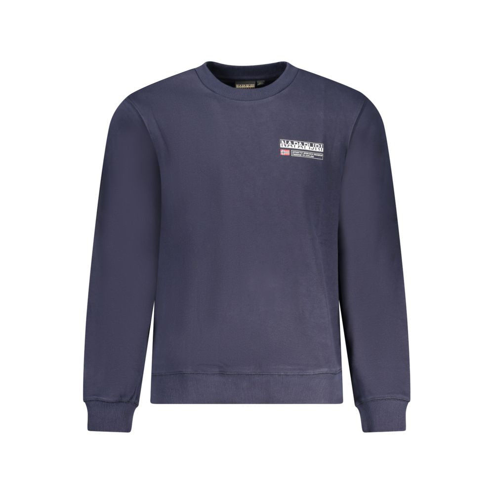 Napapijri Blue Cotton Sweater NA-32121-S