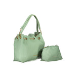Mario Valentino Green Polyethylene Handbag VA-36103