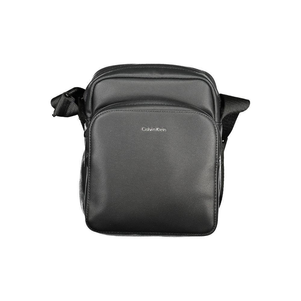 Front view with bag zipped and handles upright.