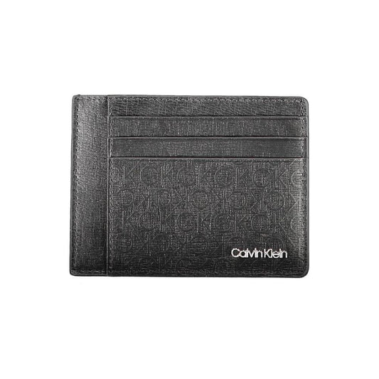 Calvin Klein Black Polyester Men Wallet CA-37055